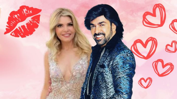 Itatí Cantoral confirma romance con Ariel Miramontes, 'Albertano', con apasionado beso