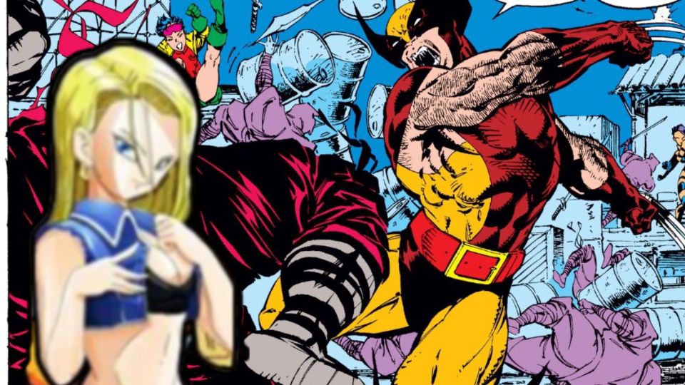 Descubre cómo luciría la fusión entre Androide 18 y Wolverine, según la IA.