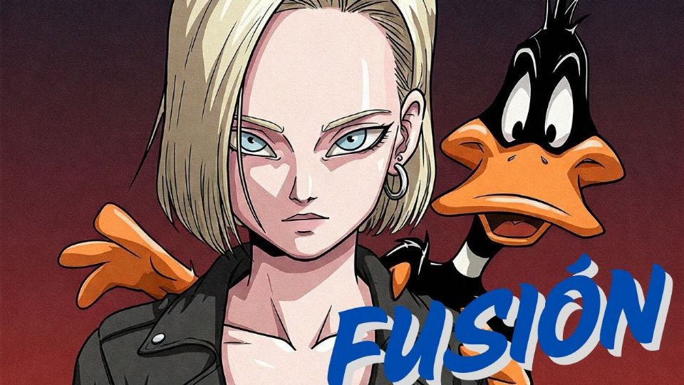 Una fusión entre una poderosa androide y un pato egocéntrico de dibujos animados.