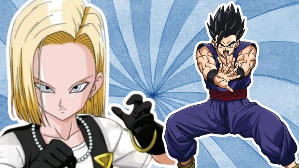 ¿Cómo luciría la fusión entre Androide 18 y Gohan?