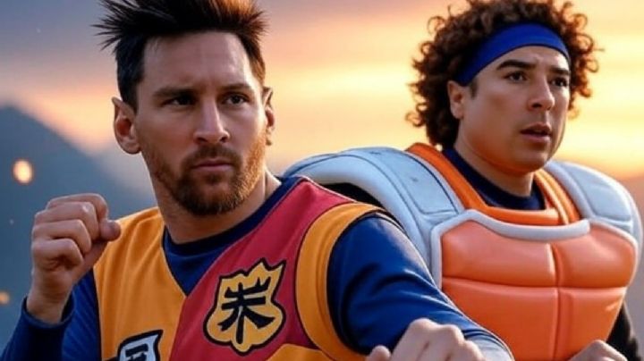 Así luciría la fusión de Lionel Messi y Memo Ochoa al estilo Dragon Ball: inteligencia artificial