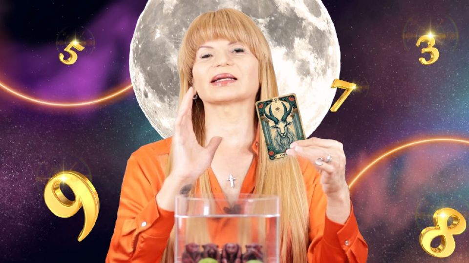 Horóscopo Mhoni Vidente HOY, Jueves 12 de Junio de 2025: Consejos del Tarot y Número de la Suerte con Luna en Capricornio para cada signo zodiacal.