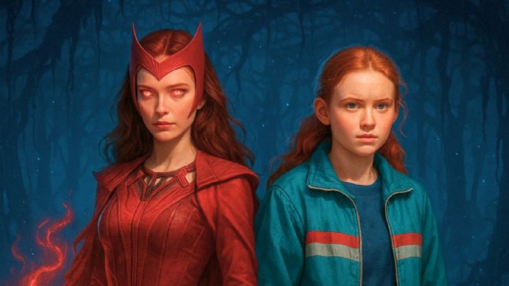 Así luciría la fusión de la Bruja Escarlata de los Avengers con Max de Stranger Things