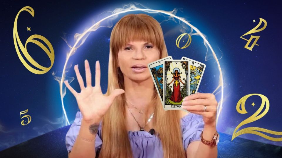 Horóscopo Mhoni Vidente HOY, Sábado 14 de Junio 2025: Consejos del Tarot y Número de la Suerte con Luna en Acuario para cada signo zodiacal.