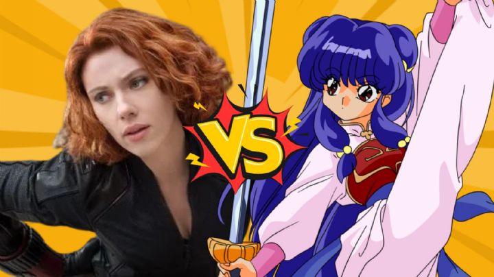 Así luciría la fusión de Viuda Negra de Marvel y Shampoo de Ranma 1/2, según la IA