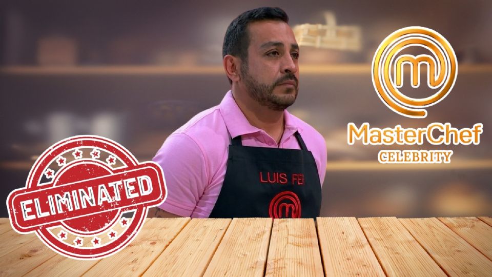 MasterChef Celebrity 2025 Decimo eliminado del domingo 1 de junio, Luis Fernando Peña abandona la competencia.