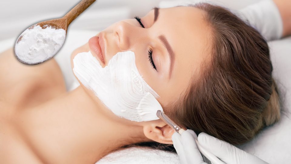 Mascarilla de maicena. Fuente: producción FM Globo