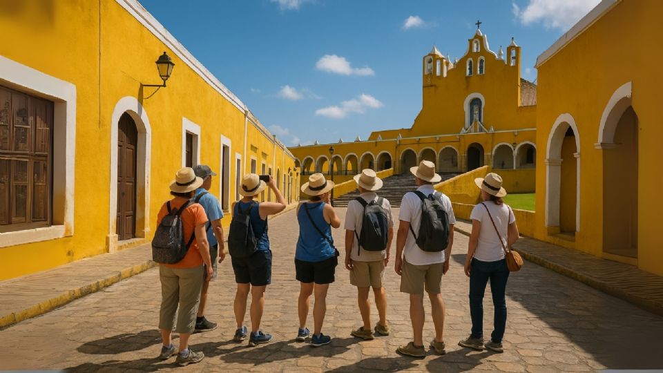 El Pueblo Mágico de Yucatán que es amarillo, tiene ruinas mayas y es considerado un convento colonial.
