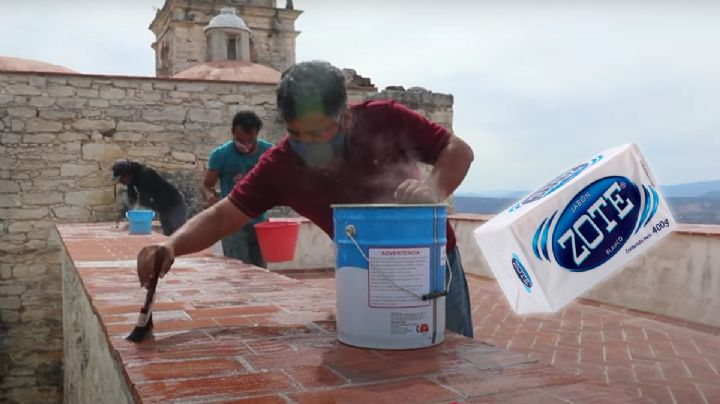 El truco para hacer impermeabilizante casero con jabón ZOTE
