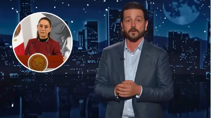 Claudia Sheinbaum reconoce al actor Diego Luna tras defender a migrantes mexicanos en E.U.