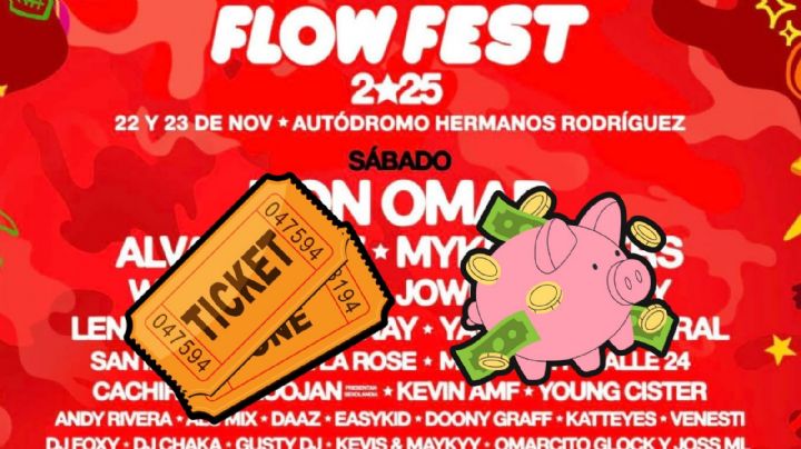 Flow Fest 2025, Cartel completo, precio de boletos y fechas: J Balvin, Don Omar, Natanael Cano y más
