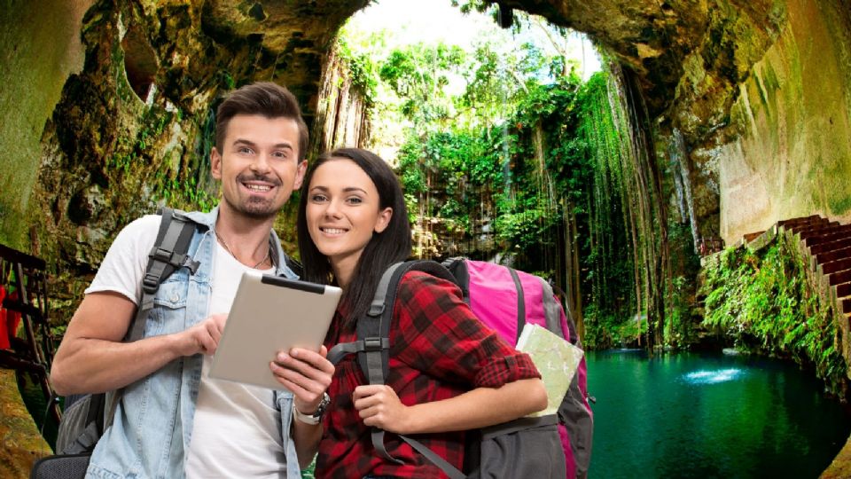 El Cenote cerca de CDMX con aguas cristalinas color turquesa.