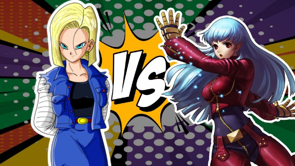 Androide 18 VS. Kula Diamond de KOF ¿Quién es más fuerte?