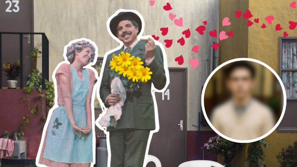 Así se vería el hijo de Doña Florinda y El Profesor Jirafales.