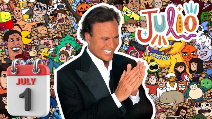 Estos son los mejores MEMES de Julio Iglesias, para recibir el mes que divide el año