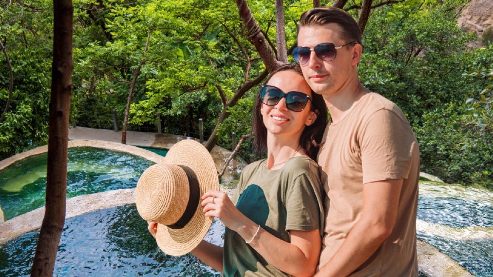 El pueblo mágico con aguas termales y buen clima.