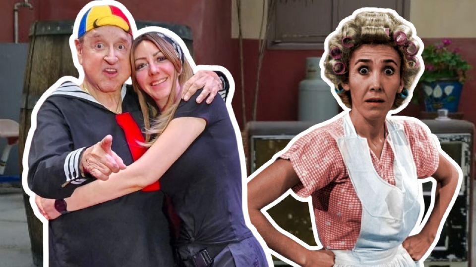 Florinda Meza recibe las críticas y burlas de la hija de 'Quico'.