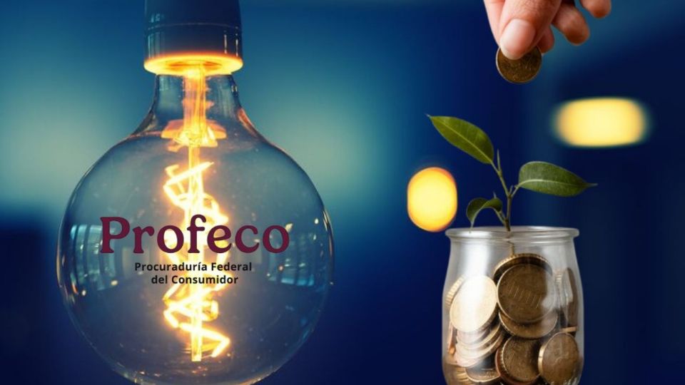 Profeco ofrece consejos para reducir el consumo eléctrico en casa.