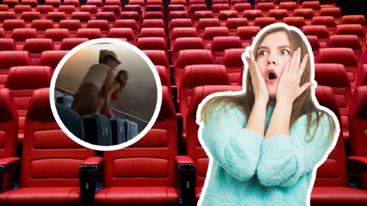 'Lady Cine': La mujer que se hizo viral por su comportamiento en el plena función