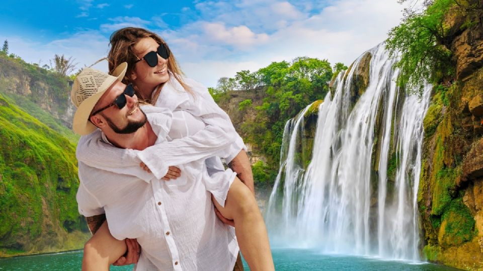 Gracias a sus excelentes miradores, este rincón escondido de México con aguas turquesas
es el lugar favorito para capturar fotografías de paisaje.