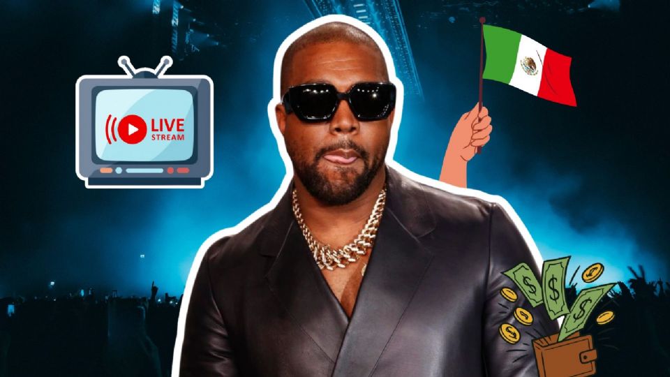 Kanye West interpretará sus mayores éxitos en CDMX, prometiendo una experiencia sonora que se podrá ver en streaming.