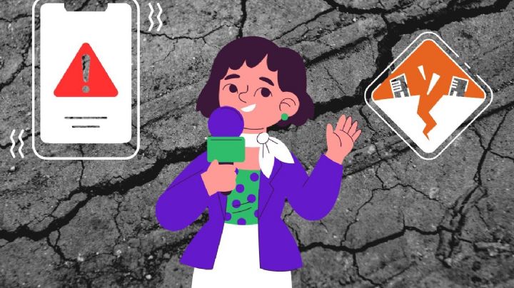 Periodista de espectáculos oye alerta sísmica y sale corriendo de programa en vivo: Primero mi vida