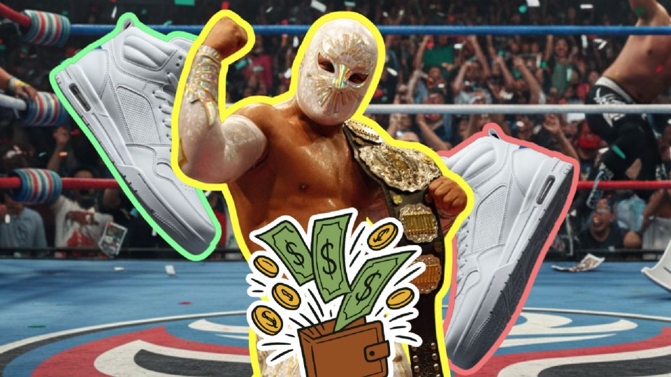 ¿Cuánto cuestan los famosos tenis inspirados en ‘Místico’ el luchador del CMLL?