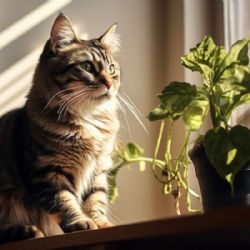 ¿Qué tipos de plantas de interior son seguras para tus gatos?