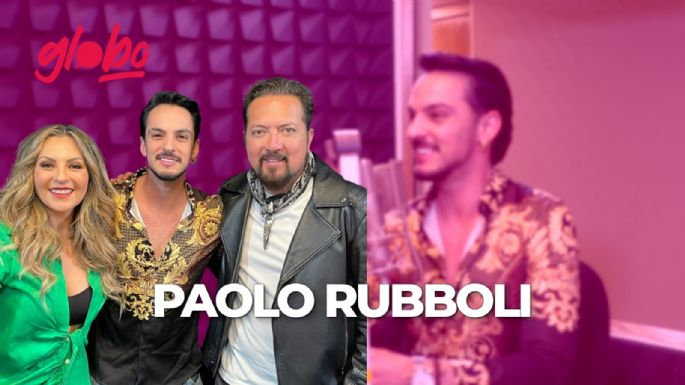 Paolo Rubboli promociona su sencillo "Muchacha Triste" en Café Globo