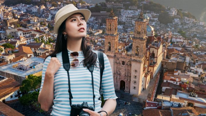 El Pueblo Mágico de Guerrero con casitas blancas, techos rojos y la plata brillando en cada esquina