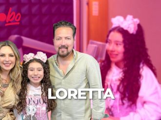 Loretta conquista YouTube con "Muévete": La nueva estrella del pop infantil brilla en Café Globo