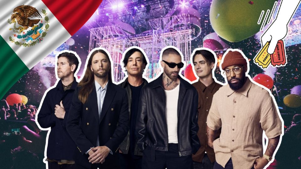 Como parte de su nueva gira mundial, Maroon 5 visitará distintas ciudades de América Latina: Fechas en México.