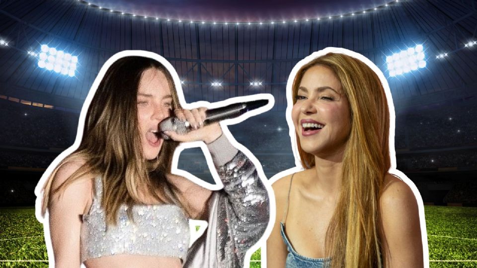 Shakira y Belinda brillaron en la celebración multicultural del fútbol en México.