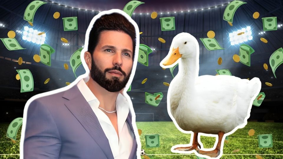 Poncho de Nigris ofrece fortuna por el Pato Merlín, animal querido tanto por mexicanos como por extranjeros.