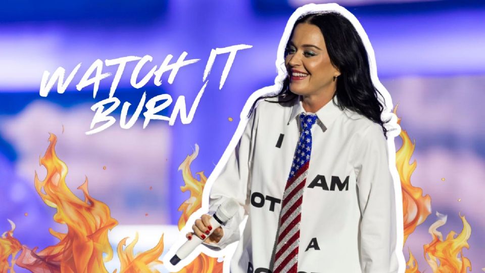 Katy Perry estrena video de Watch It Burn, dirigido por Christian Breslauer y protagonizado por la cantante: Letra completa.
