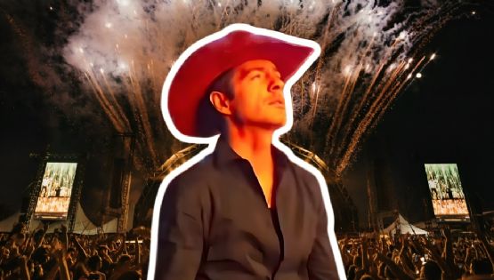 Mauricio Ochmann se vuelve viral al cantar "Ya Supérame" en concierto de Grupo Firme | VIDEO