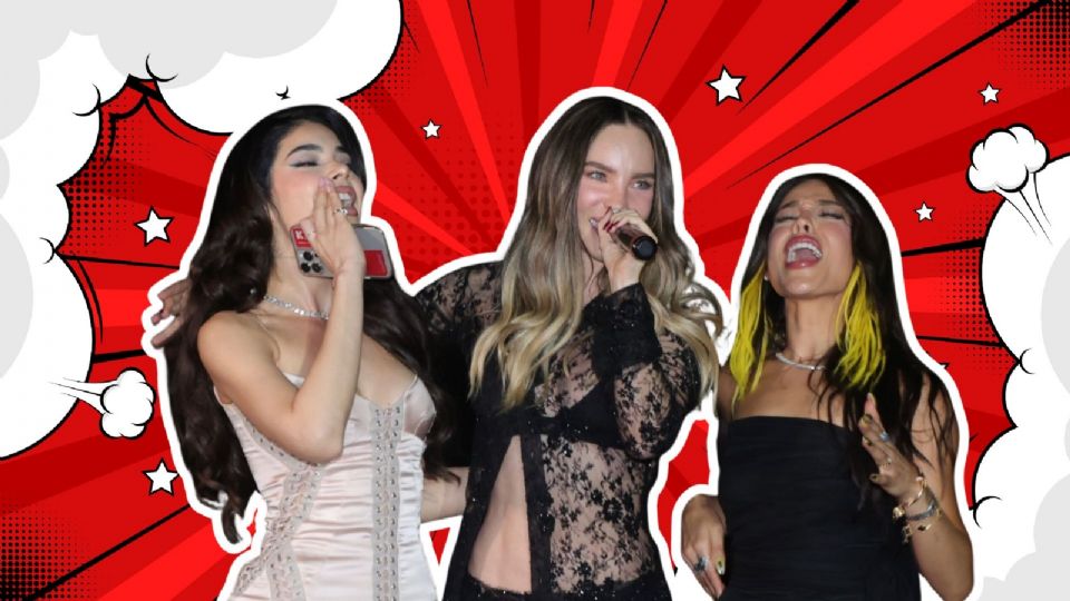 Belinda y Kenia Os desatan rumores de enemistad, provocando que los fandoms de las dos artistas entrarán en debate.