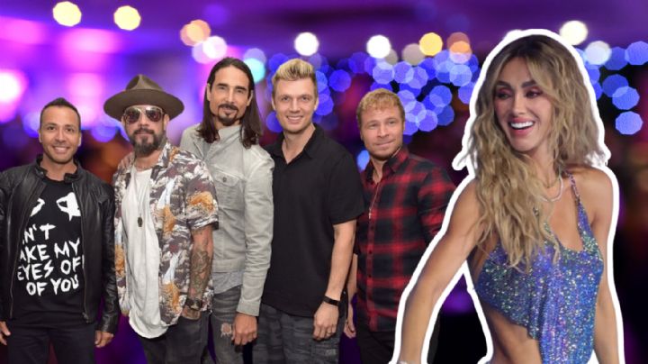 Anahí cumple su sueño de conocer a los Backstreet Boys: "Fan por siempre"
