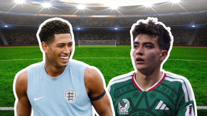 Jude Bellingham consuela a Gilberto Mora e intercambian camisetas tras México vs. Inglaterra