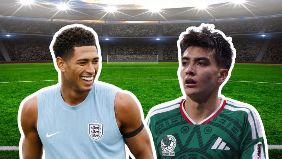 Jude Bellingham y Gilberto Mora intercambian camisetas y se vuelve viral en redes sociales.