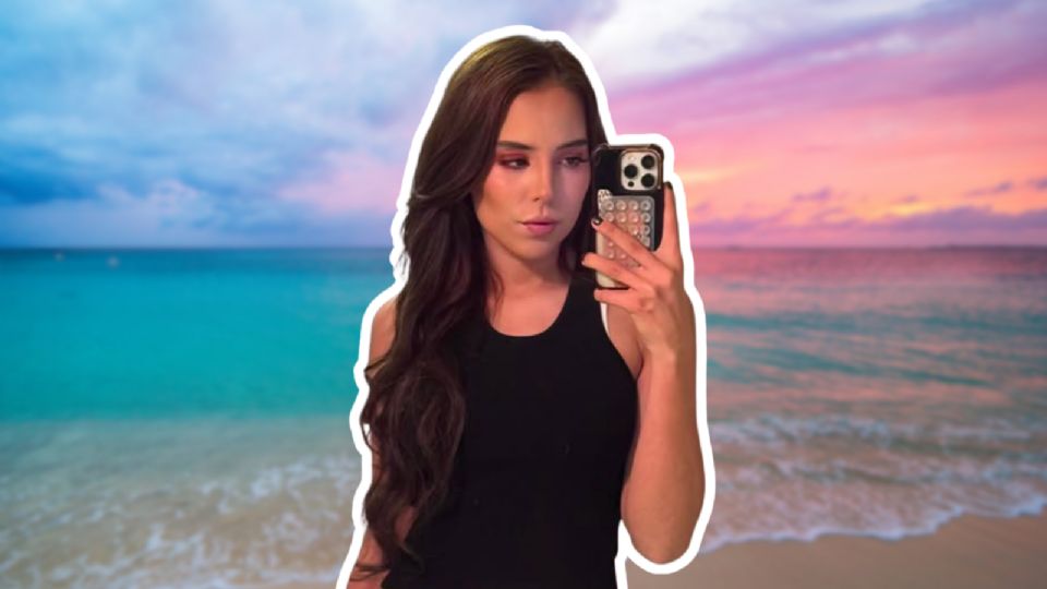 Majo Aguilar presume vacaciones en la playa y recibe cientos de reacciones de seguidores.