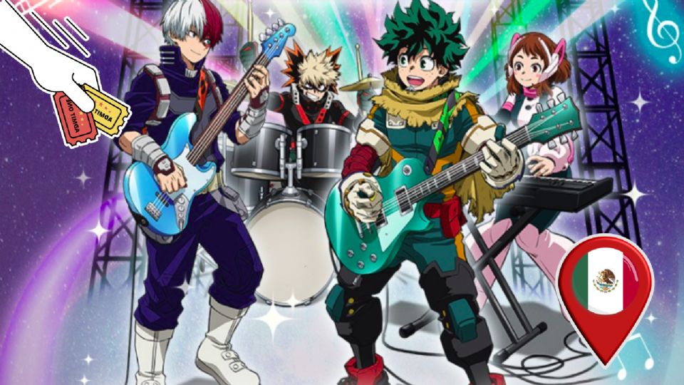El concierto de My Hero Academia en CDMX promete conquistar a todos sus fans: Preventa y boletos.